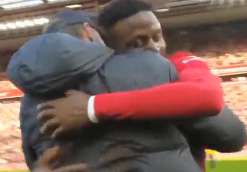 (Video) Klopp can’t let go of Origi in long, adoring hug from Liverpool boss