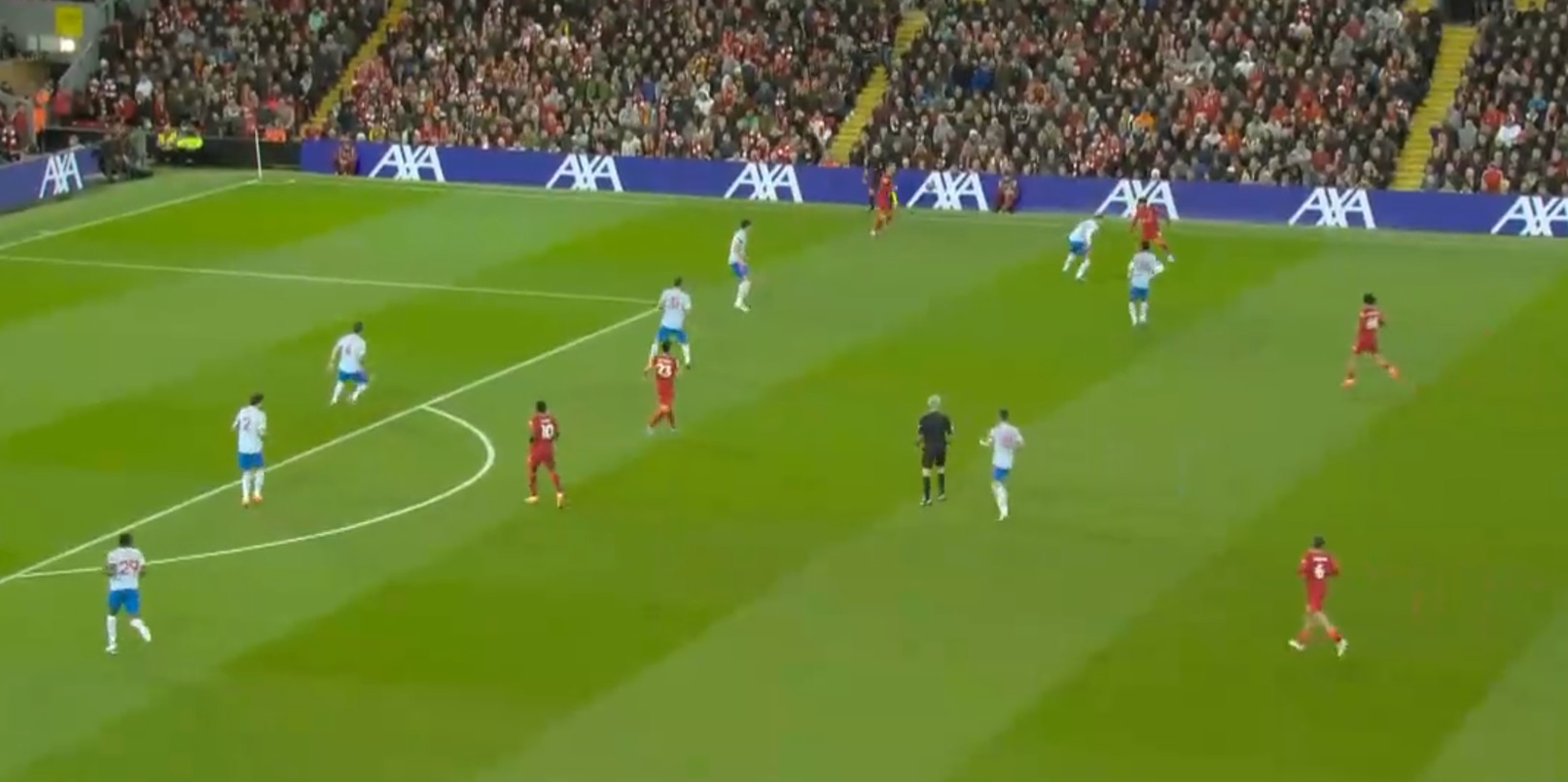 (Video) Watch glorious 25-pass move that led to Mo Salah’s goal drought-ending effort