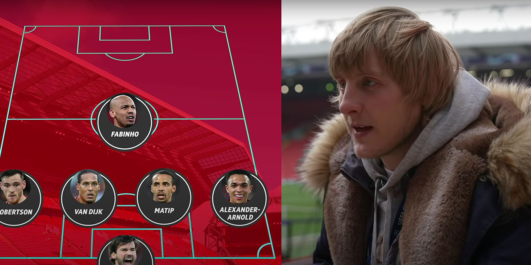 (Video) Paddy ‘the Baddy’ Pimblett names his all-time Liverpool XI with one former player he’d ‘take back now’
