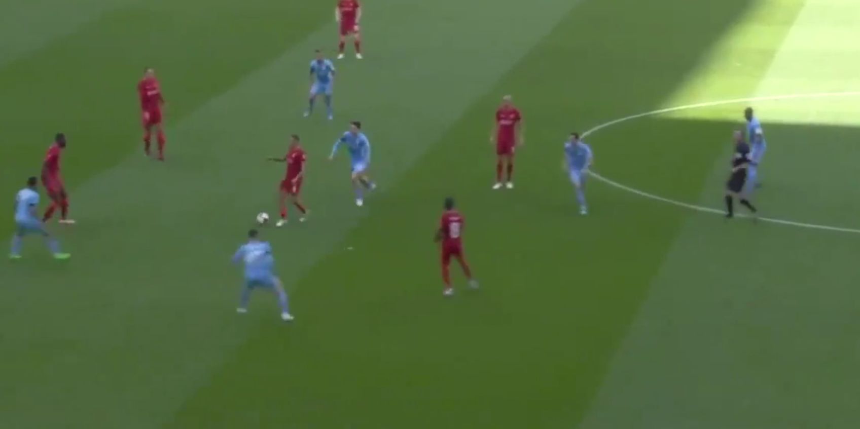 (Video) Watch as Thiago Alcantara’s spectacular Wembley performance against Manchester City shows how brilliant he was