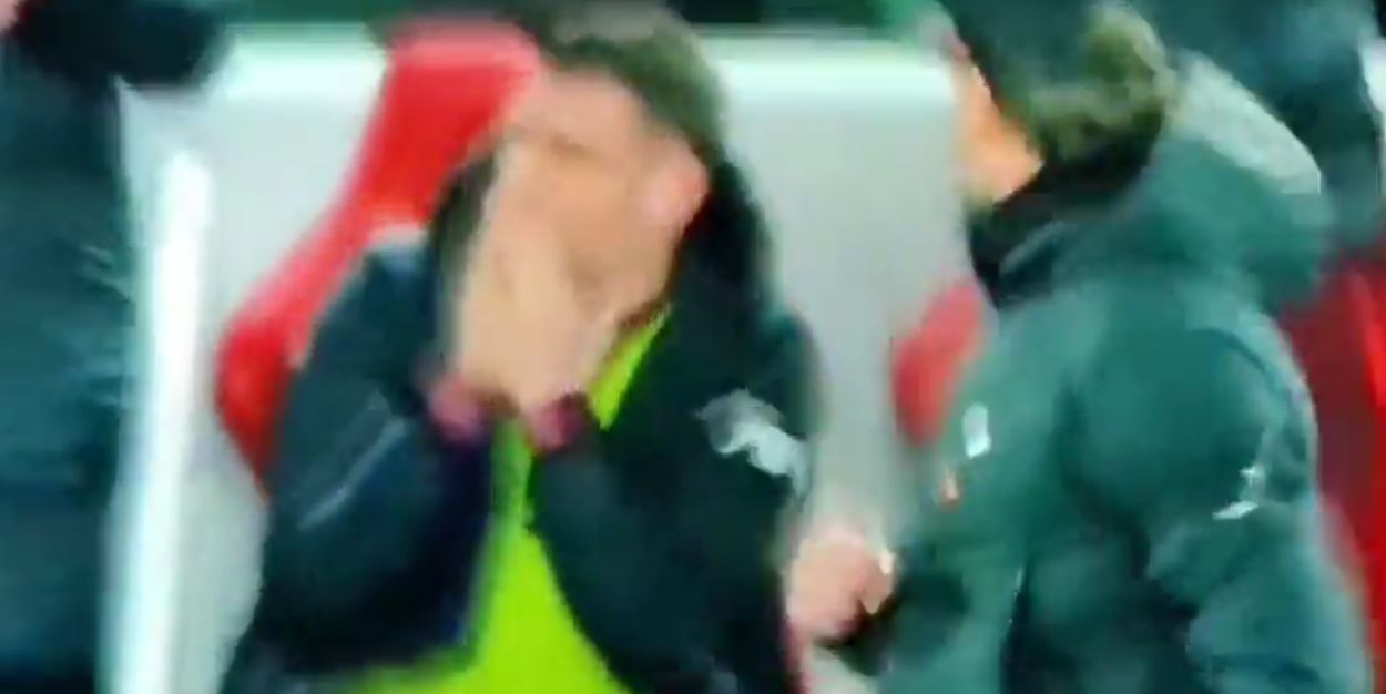(Video) James Milner’s astonished reaction to Sadio Mane’s assist for Mo Salah’s goal against Manchester United at Anfield