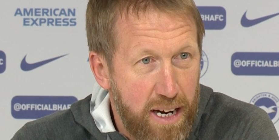 (Video) Graham Potter labels Liverpool and Manchester City as the two ‘greatest teams of this era’ and claims the title race is ‘anybody’s guess’