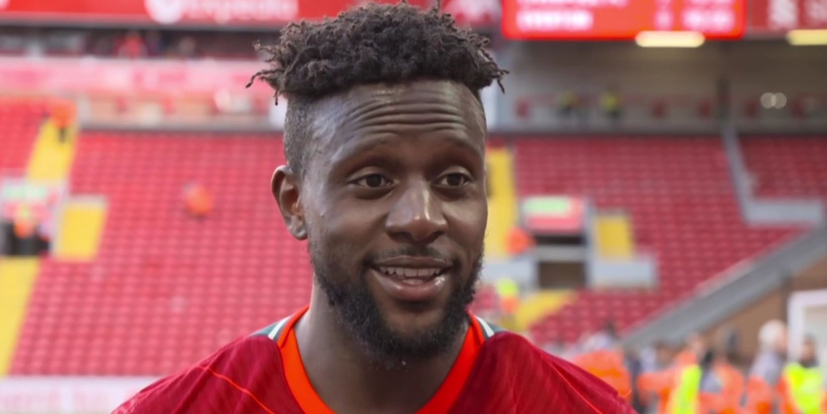(Video) Divock Origi’s humble post-match assessment of his role in Jurgen Klopp’s squad and his goal against Everton