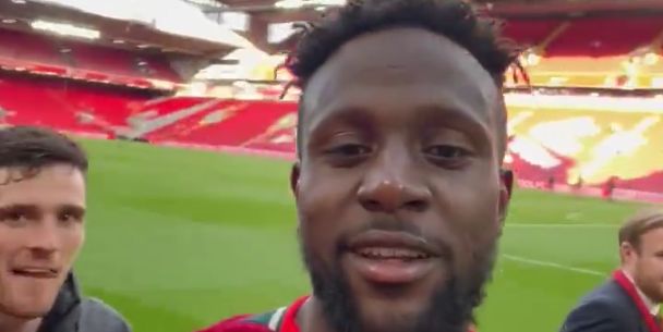 (Video) Divock Origi sends a message to the Liverpool fans after he scores against Everton in the Merseyside derby again