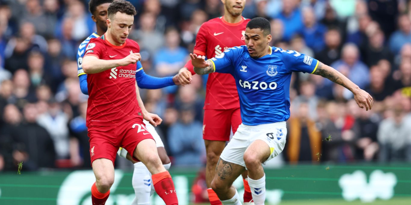 Diogo Jota ‘likes’ embarrassing Allan statistic from his Merseyside derby humiliation in 2-0 Anfield loss to Liverpool