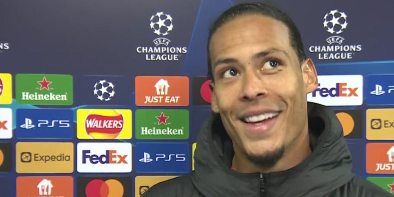 (Video) Virgil van Dijk admits the quadruple chances are ‘looking good’ but reminds supporters ‘we have only the Carabao Cup’