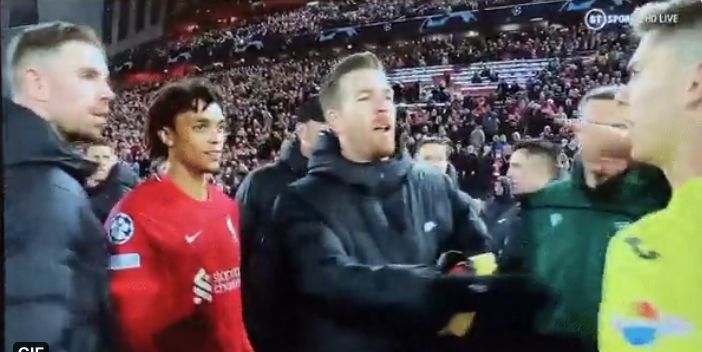 (Video) Juan Foyth squares up to Jurgen Klopp and Trent Alexander-Arnold at full-time of the Champions League semi-final