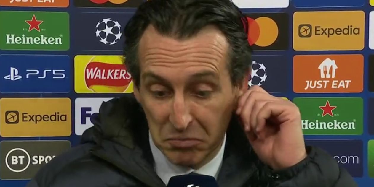 (Video) Unai Emery vows to make Liverpool ‘suffer’ in the second leg of the Champions League semi-final