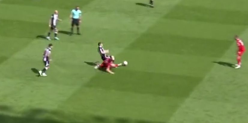 (Video) VAR rules that James Milner’s tackle isn’t a foul despite Newcastle protests