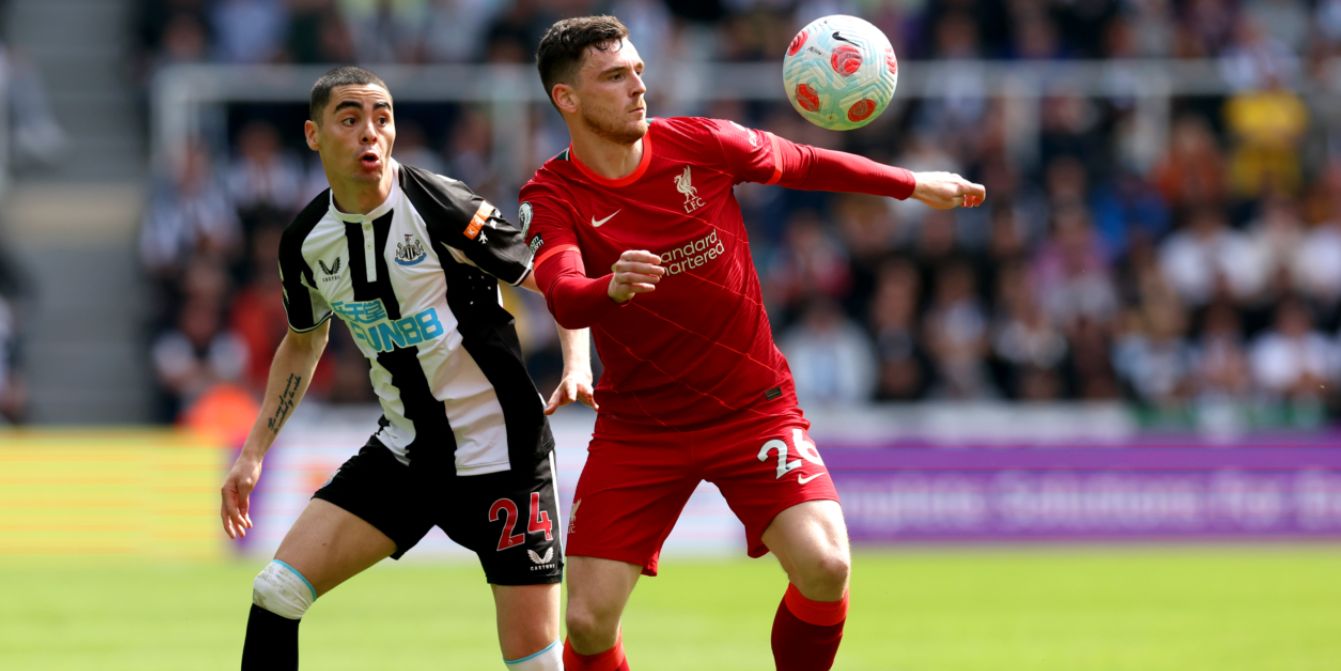 ‘Enjoy your weekend reds’ – Andy Robertson’s message to the fans after helping Liverpool secure three points against Newcastle