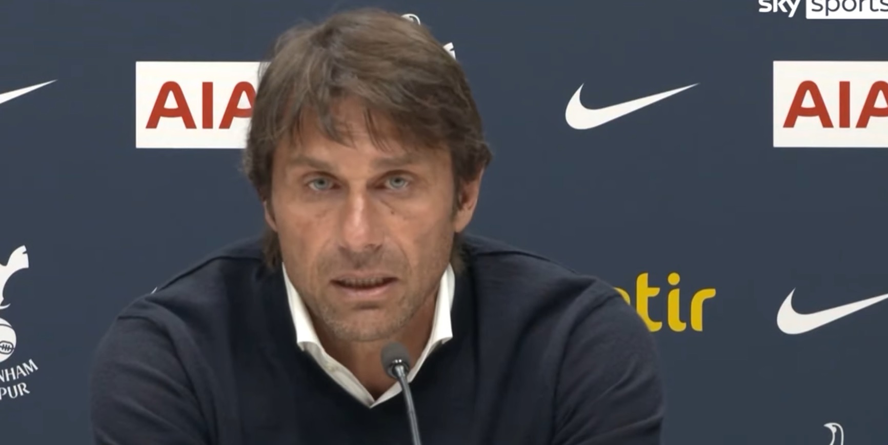 (Video) ‘Want to find an excuse’ – Conte hits back at Klopp & claims Tottenham deserved to win more than Liverpool
