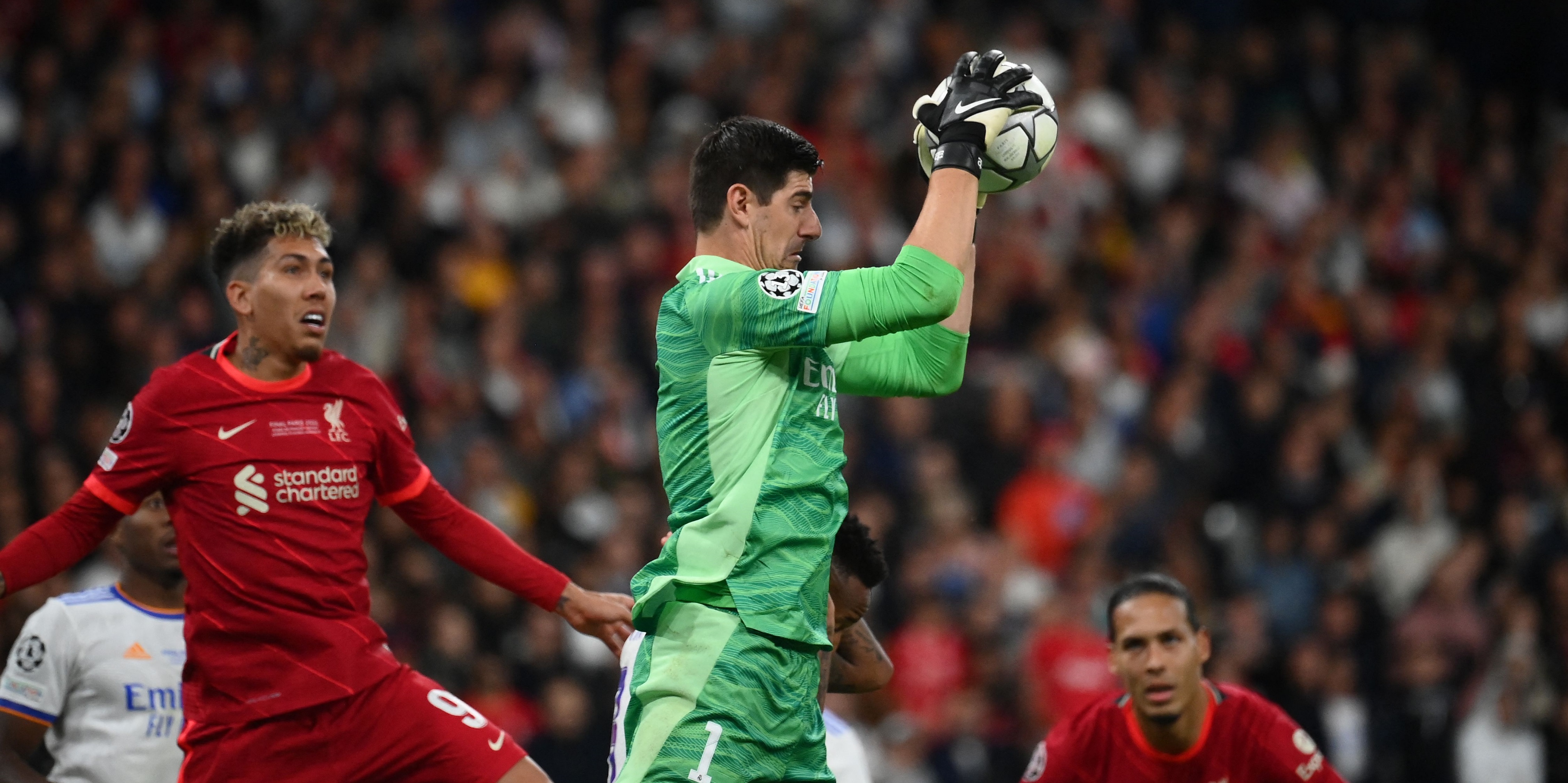 Man of the match Courtois sends Liverpool a message after tense Champions League final win