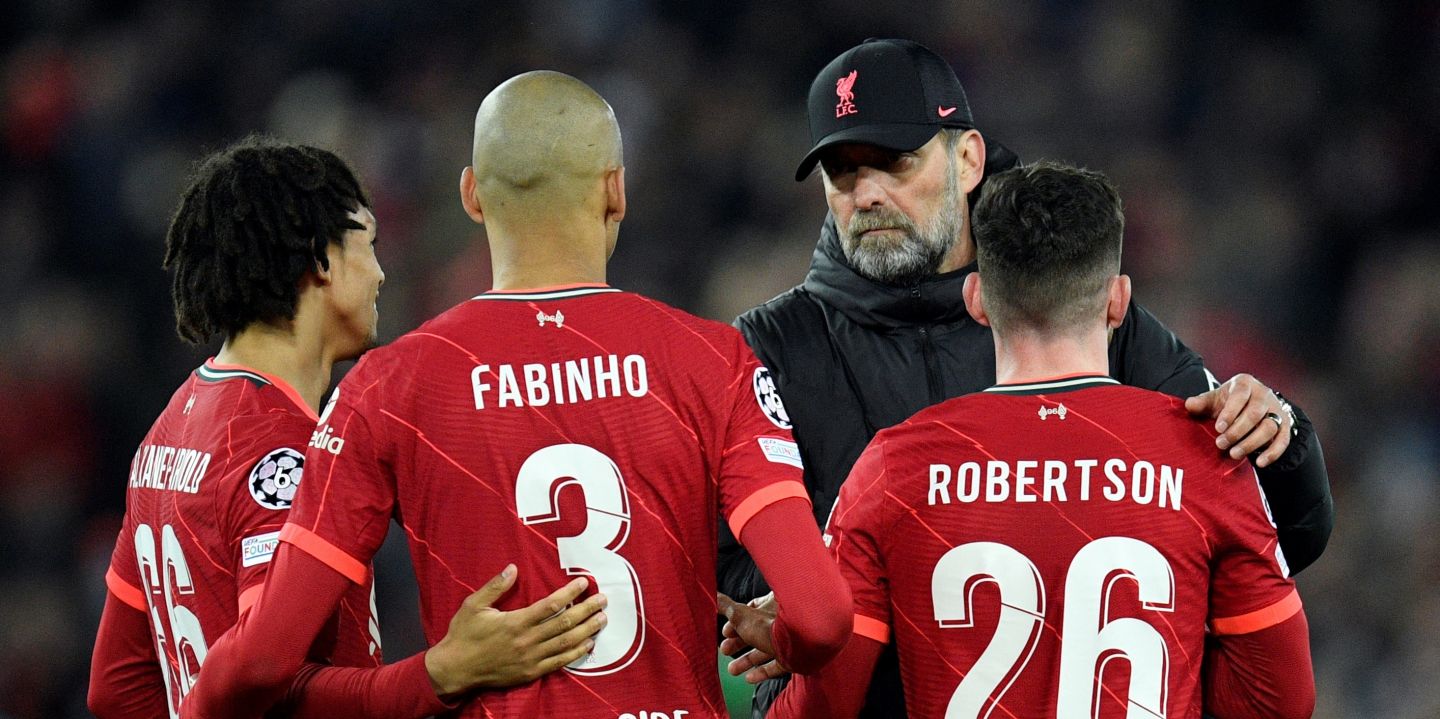 Liverpool, Fabinho, Robertson, Salah