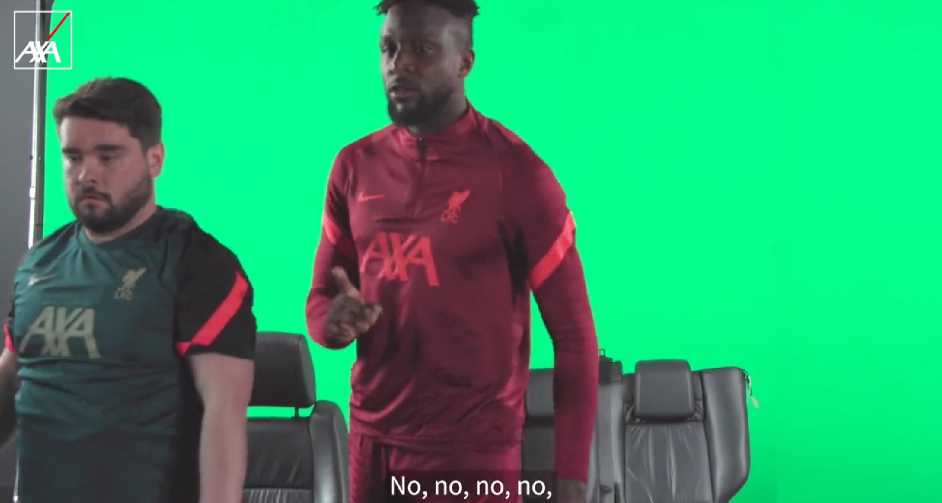 (Video) ‘You can’t talk to people like that’ – Liverpool prank on Origi gets real before Belgian realises what’s happening