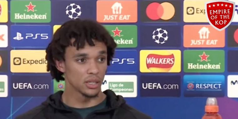 (Video) ‘We feel as fit as ever’ – Trent Alexander-Arnold discusses Liverpool’s ‘relentless’ schedule and highlights the benefits of rotation