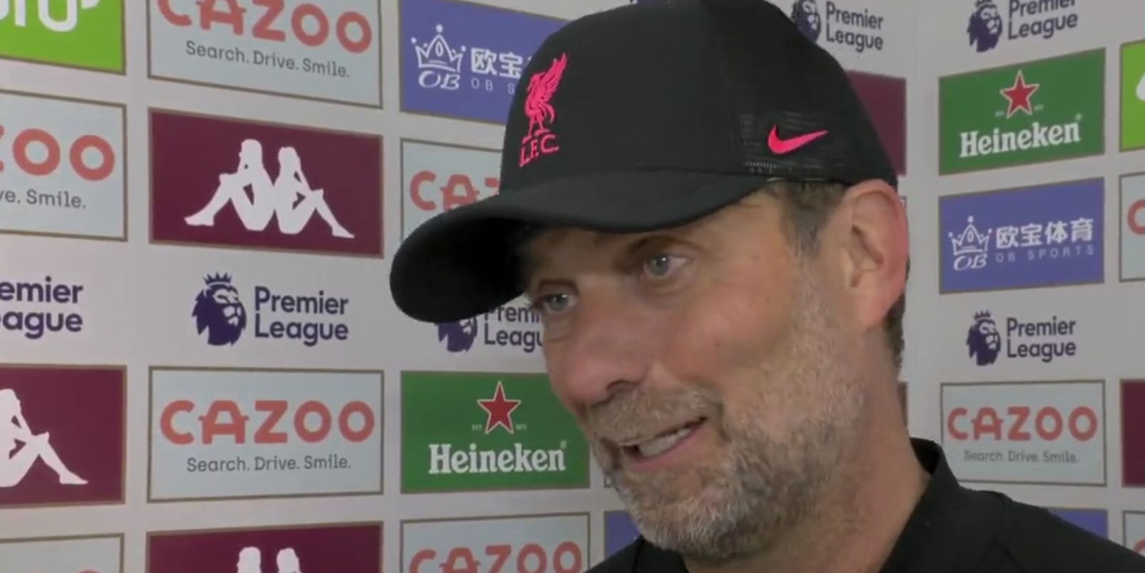 (Video) Jurgen Klopp on the missed offside call that preceded Aston Villa’s opening goal against Liverpool