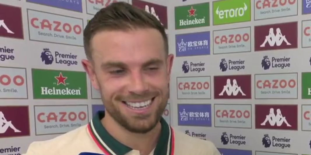 (Video) “I hope so!” – Jordan Henderson on whether he sees Manchester City dropping any points in their final three games