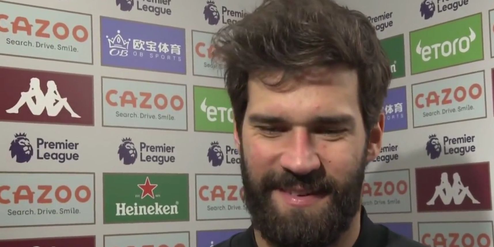 (Video) Alisson Becker on his excitement ahead of the FA Cup final and wanting to win ‘a trophy that this group hasn’t won yet’