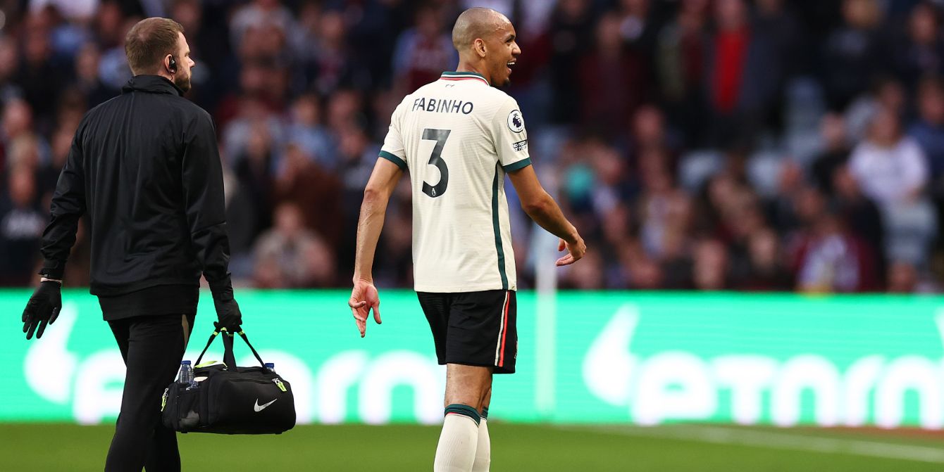 Fabinho injury update provided by Jurgen Klopp following the victory over Aston Villa in the Premier League