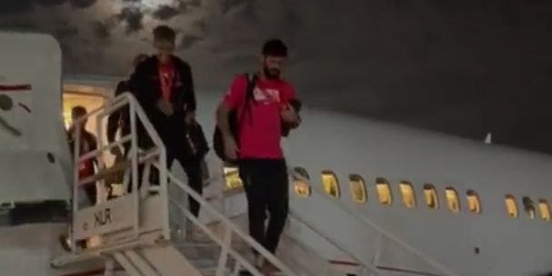 (Video) Some Liverpool fans worry as Alisson Becker is seen hobbling after FA Cup final victory over Chelsea