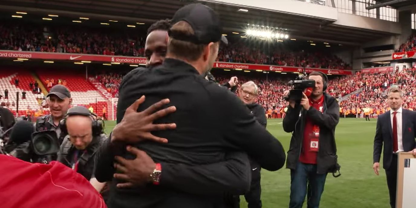 (Video) Jurgen Klopp gives Divock Origi a special message as a new angle is shared of his guard of honour