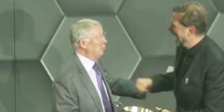 “I couldn’t understand anything” – Jurgen Klopp’s hilarious response to being handed manager of the year by Alex Ferguson