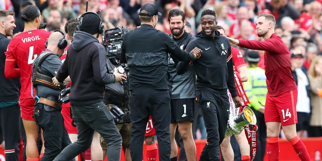 Divock Origi’s five-word final goodbye to Liverpool fans will bring a tear to everyone’s eyes as his eight-year stay comes to an end