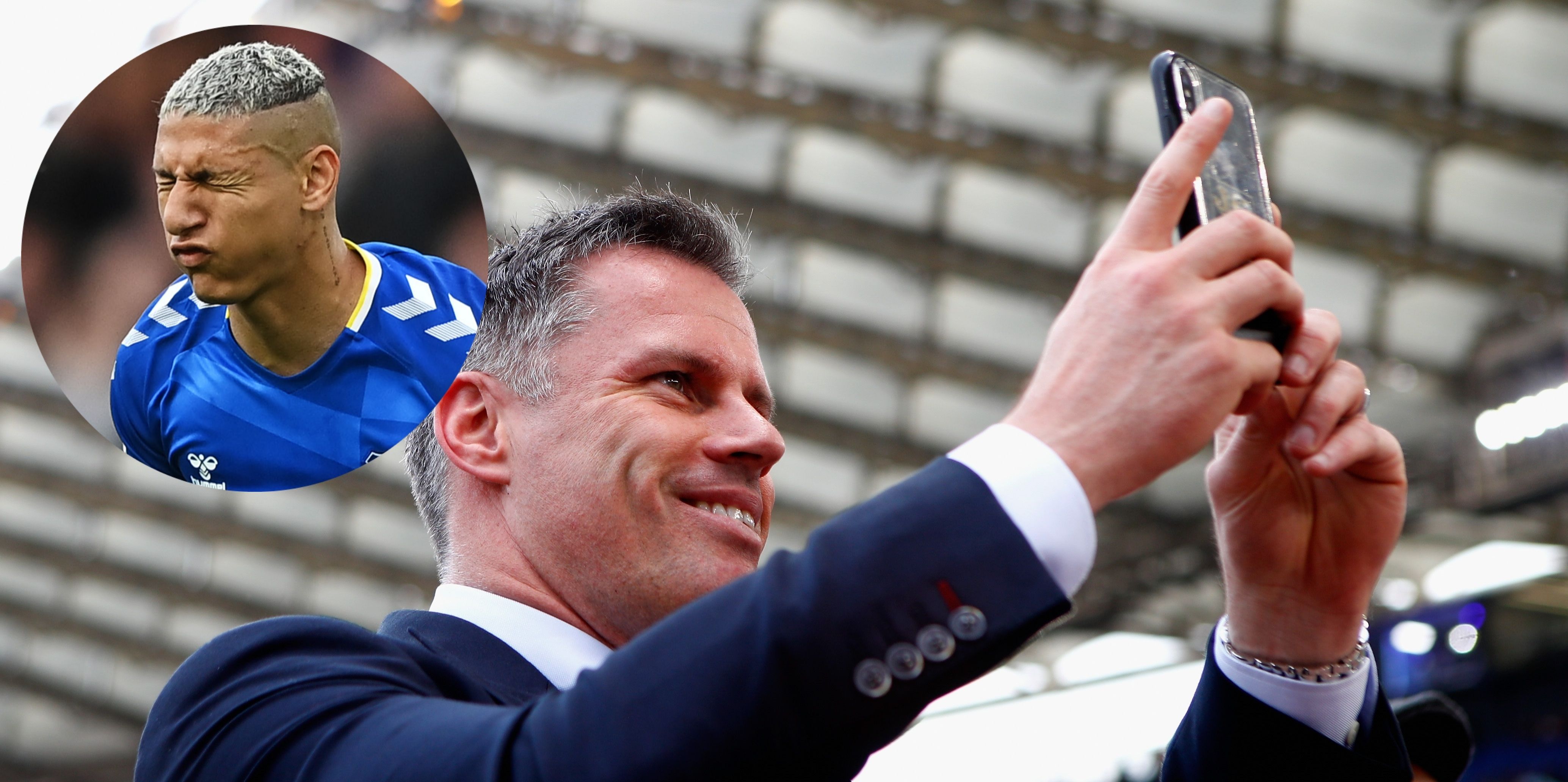‘Actually quite like this’ – Carragher responds to Richarlison’s aggressive ‘wash your mouth’ tweet