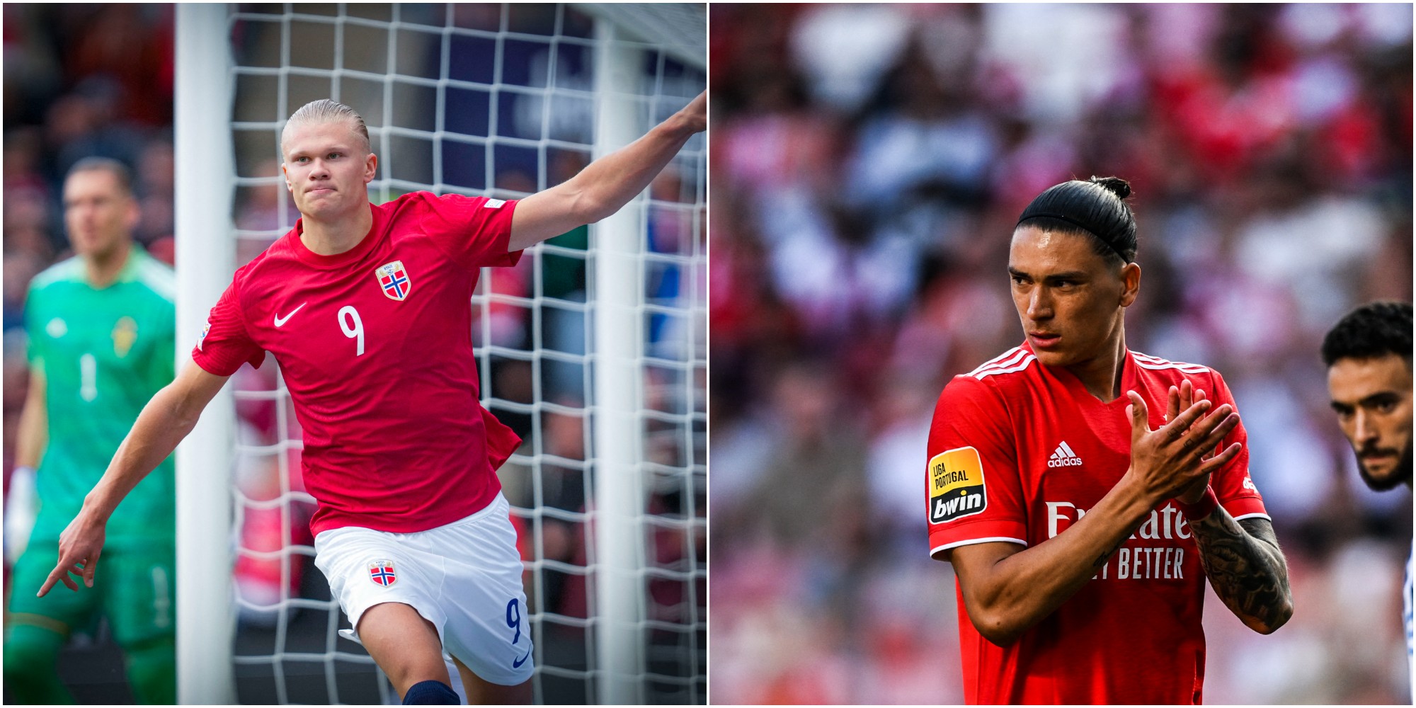 ‘Way more of a risk’ – Ex-Red makes Erling Haaland admission whilst discussing ‘proper centre-forward’ Darwin Nunez