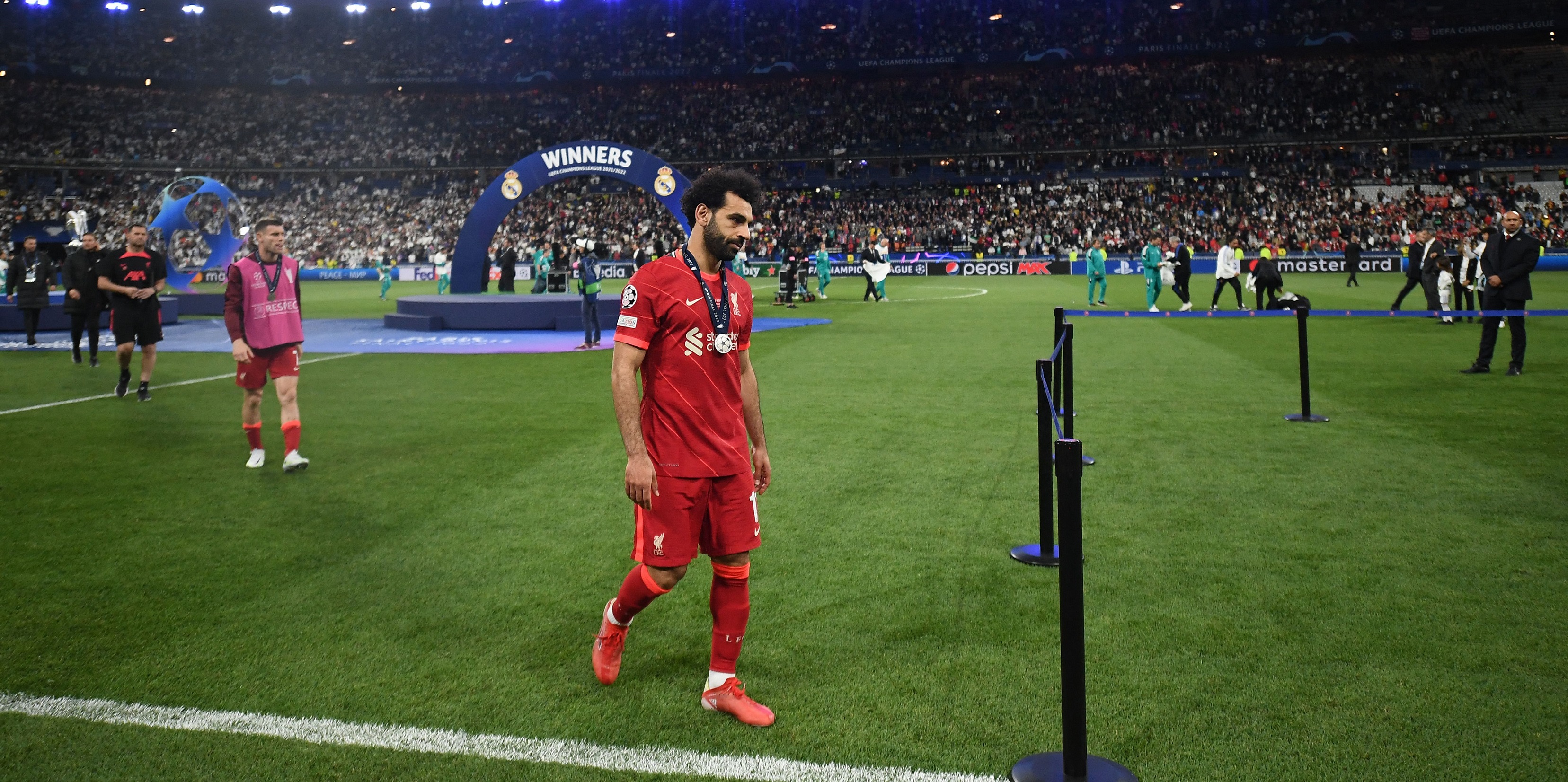 (Image) ‘I will never forget…’ – Salah’s heartbreaking Champions League final message to Liverpool fans