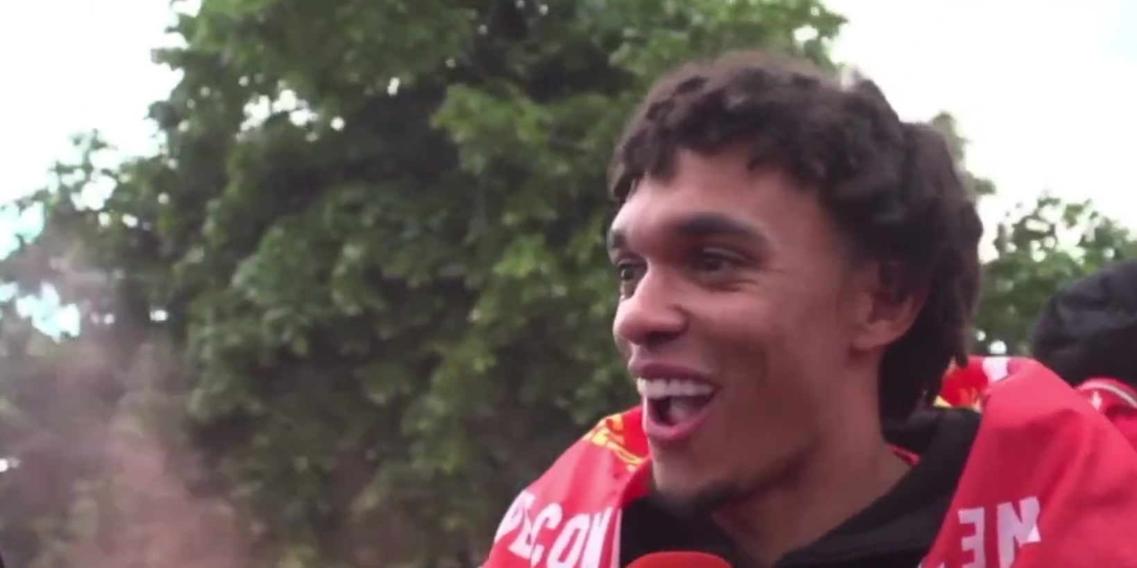 (Video) Trent gets giggly talking about how good one Liverpool teammate was in Paris: ‘I felt proud’