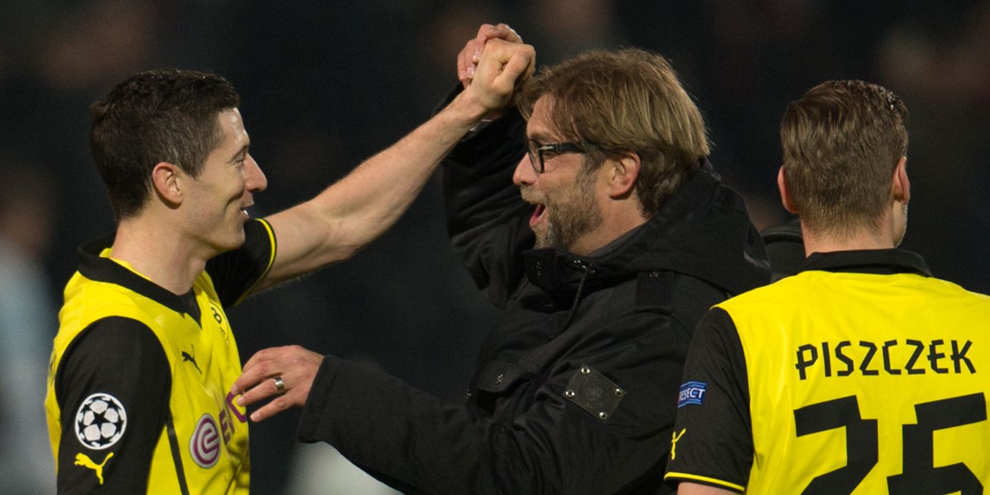 Lewandowski, Klopp, Liverpool