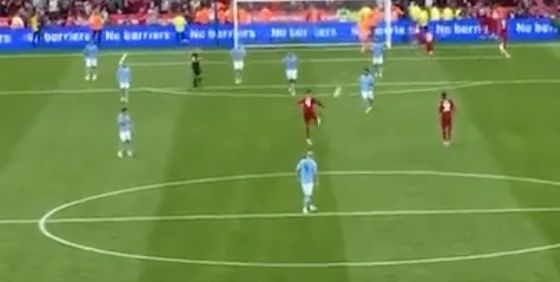 (Video) Liverpool fans will be howling at what Van Dijk did immediately after Mo Salah’s penalty