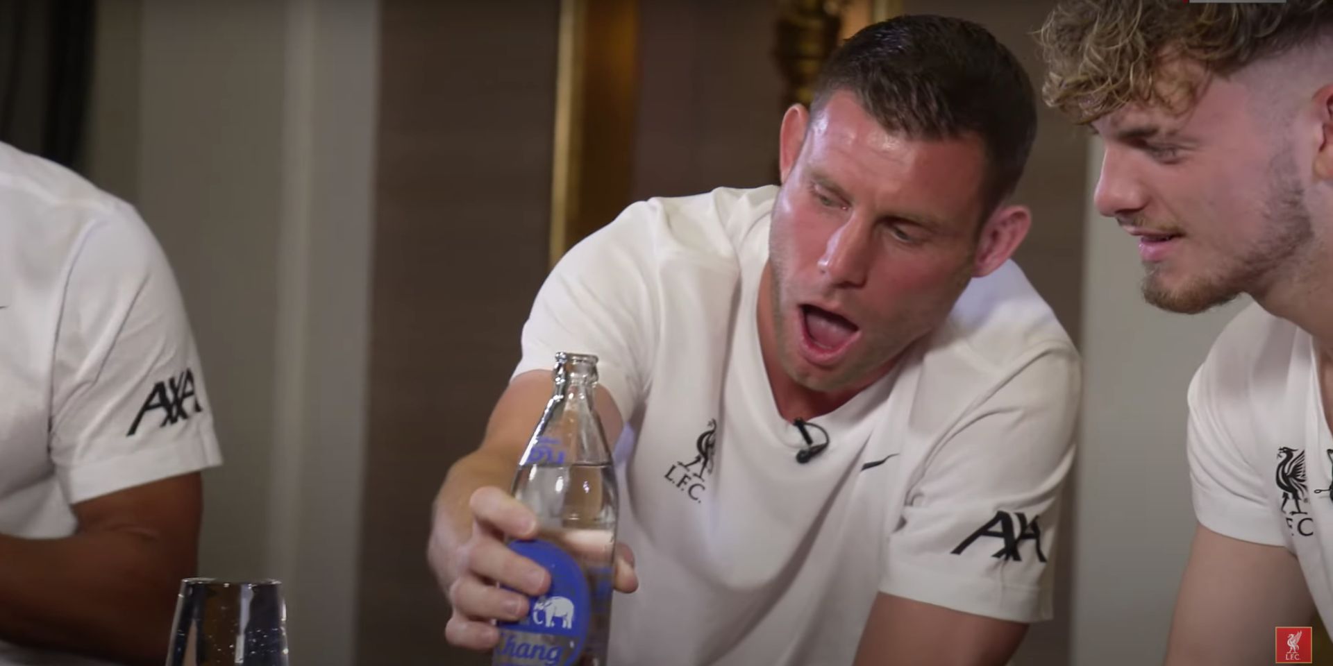 (Video) Milner and Oxlade-Chamberlain face Elliott and Carvalho in TikTok challenges during Asian tour