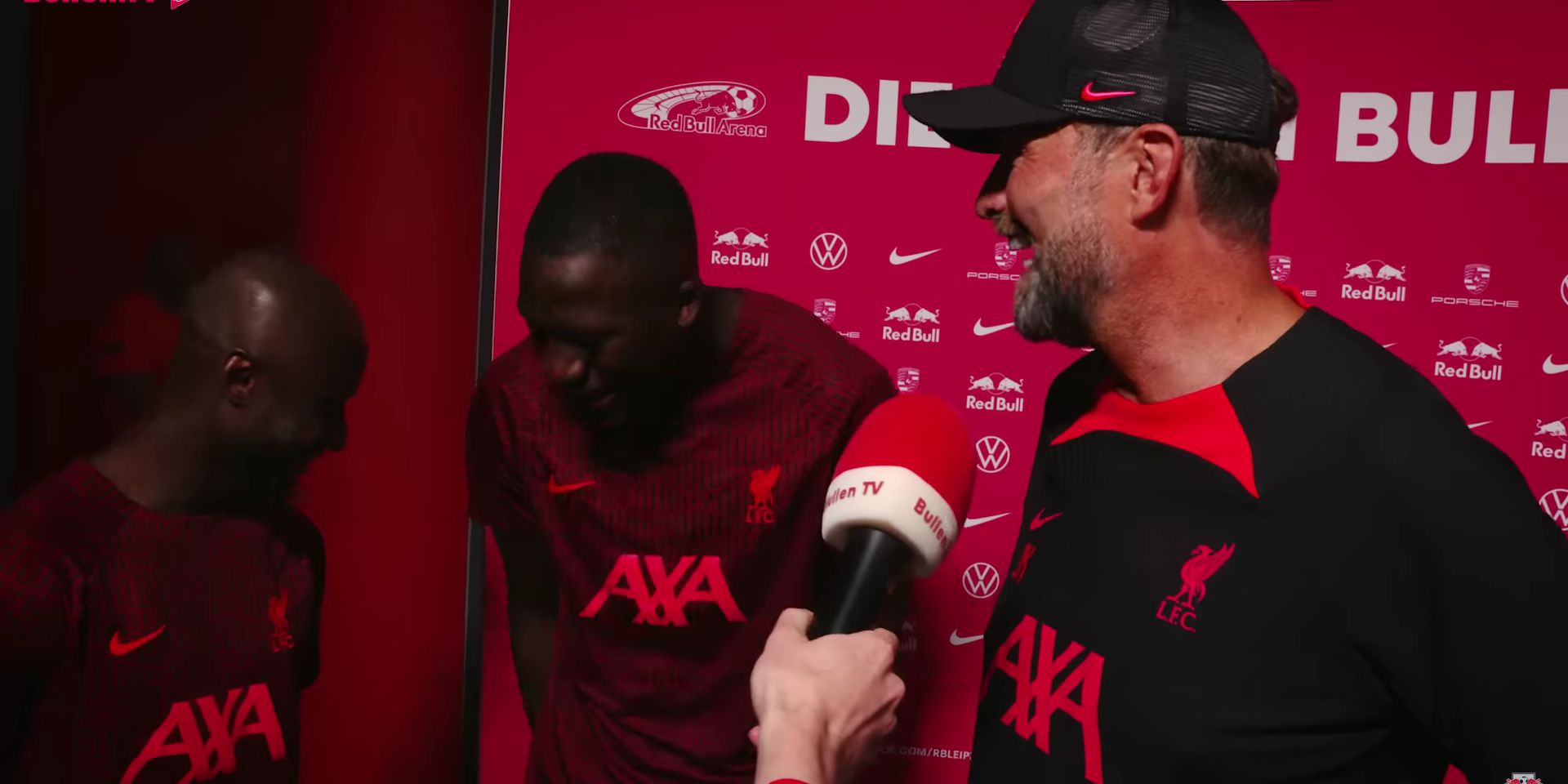 (Video) “We paid too much money for them!” – Jurgen Klopp jokes about the price of Ibou Konate and Naby Keita on German TV