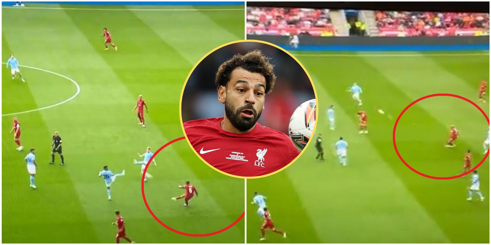 (Video) Two unreal long balls from Fabinho & Thiago to Salah will have fans drooling