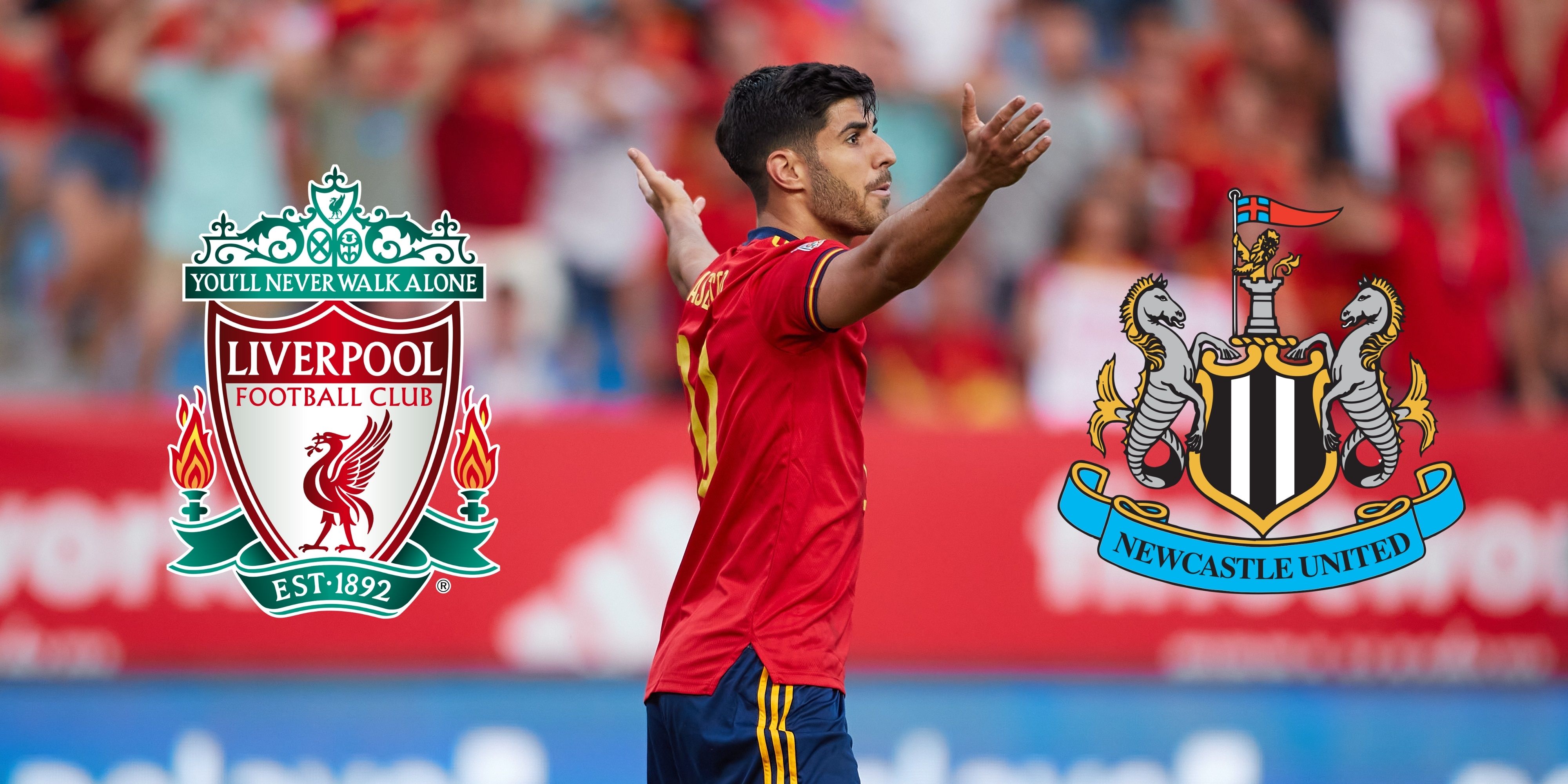 Newcastle could beat Liverpool to Marco Asensio for £20m