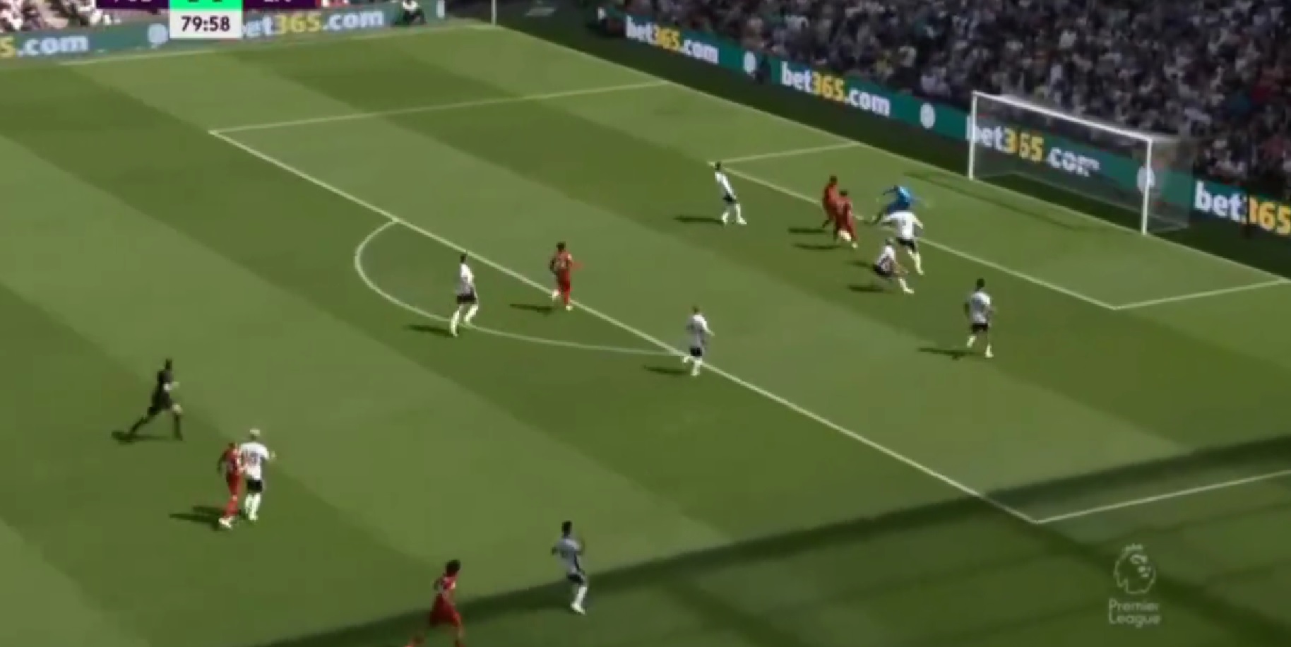 (Video) Mo Salah levels Liverpool from Nunez assist in thrilling opening league game