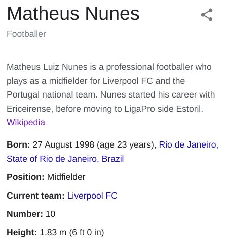 Nunes squad number confirmed