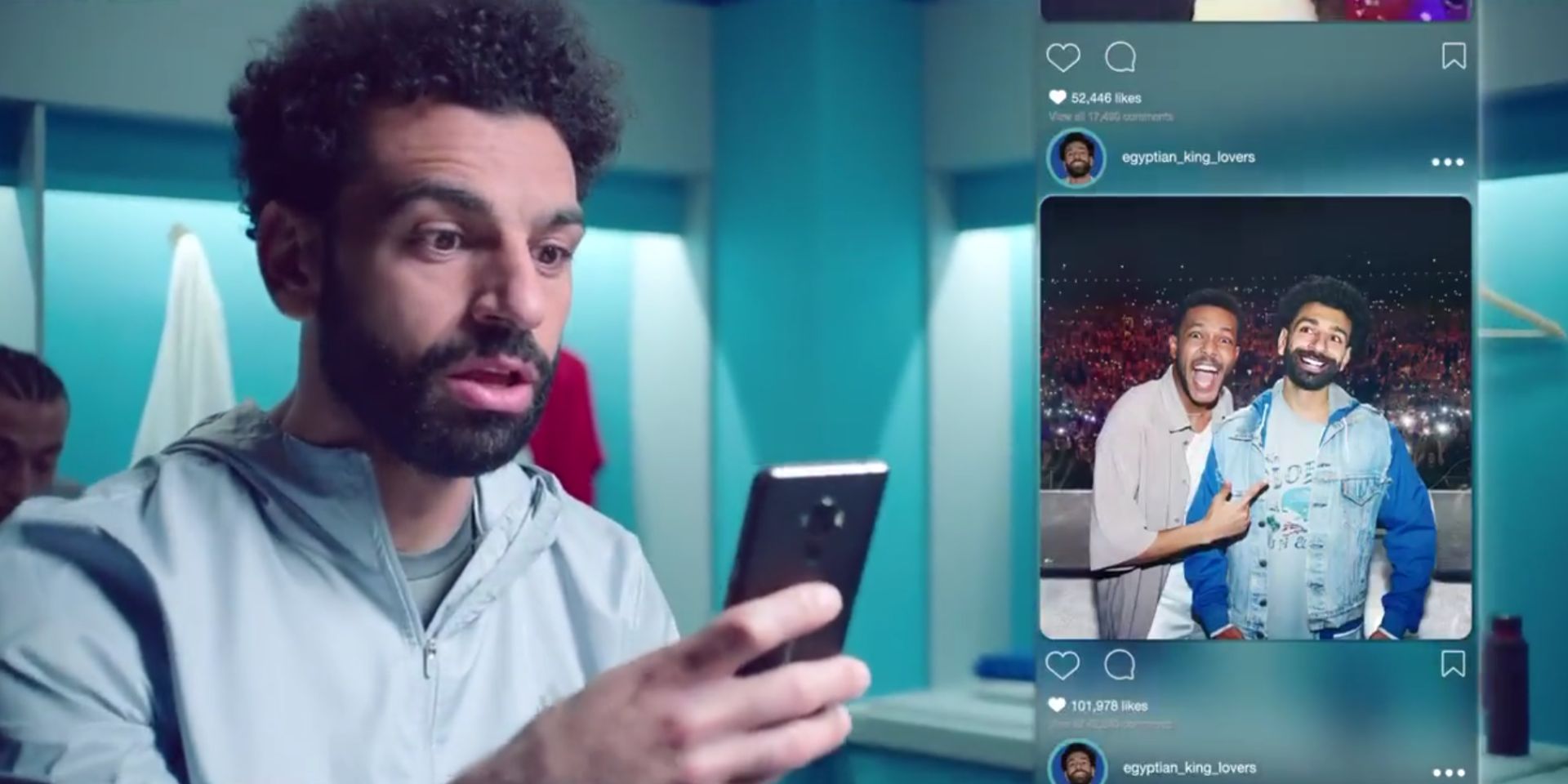 (Video) Mo Salah and his waxwork star in new Pepsi advert that showcases some new acting skills from the Egyptian