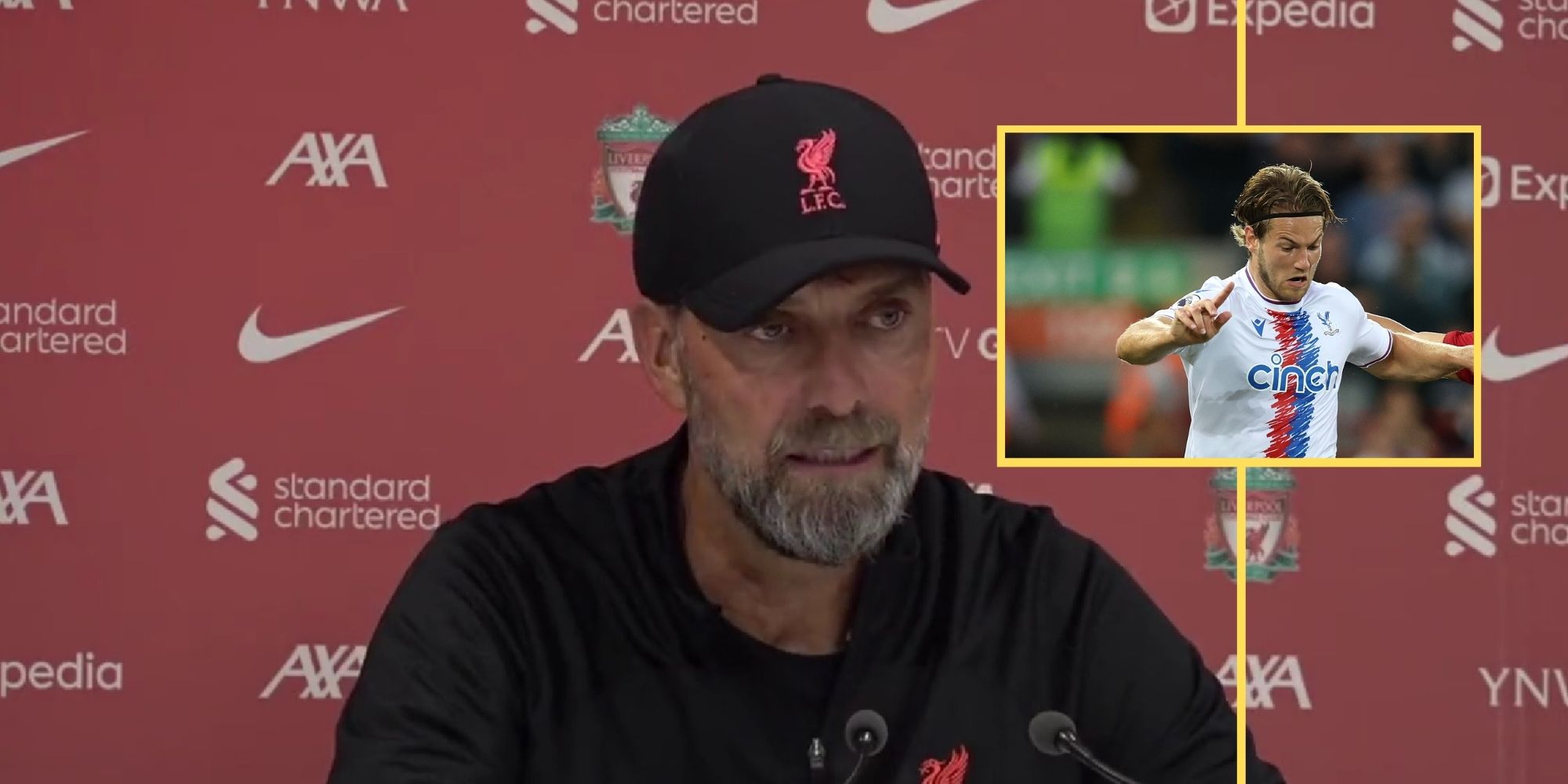 (Video) Klopp calls out Crystal Palace man after involvement in moment of controversy