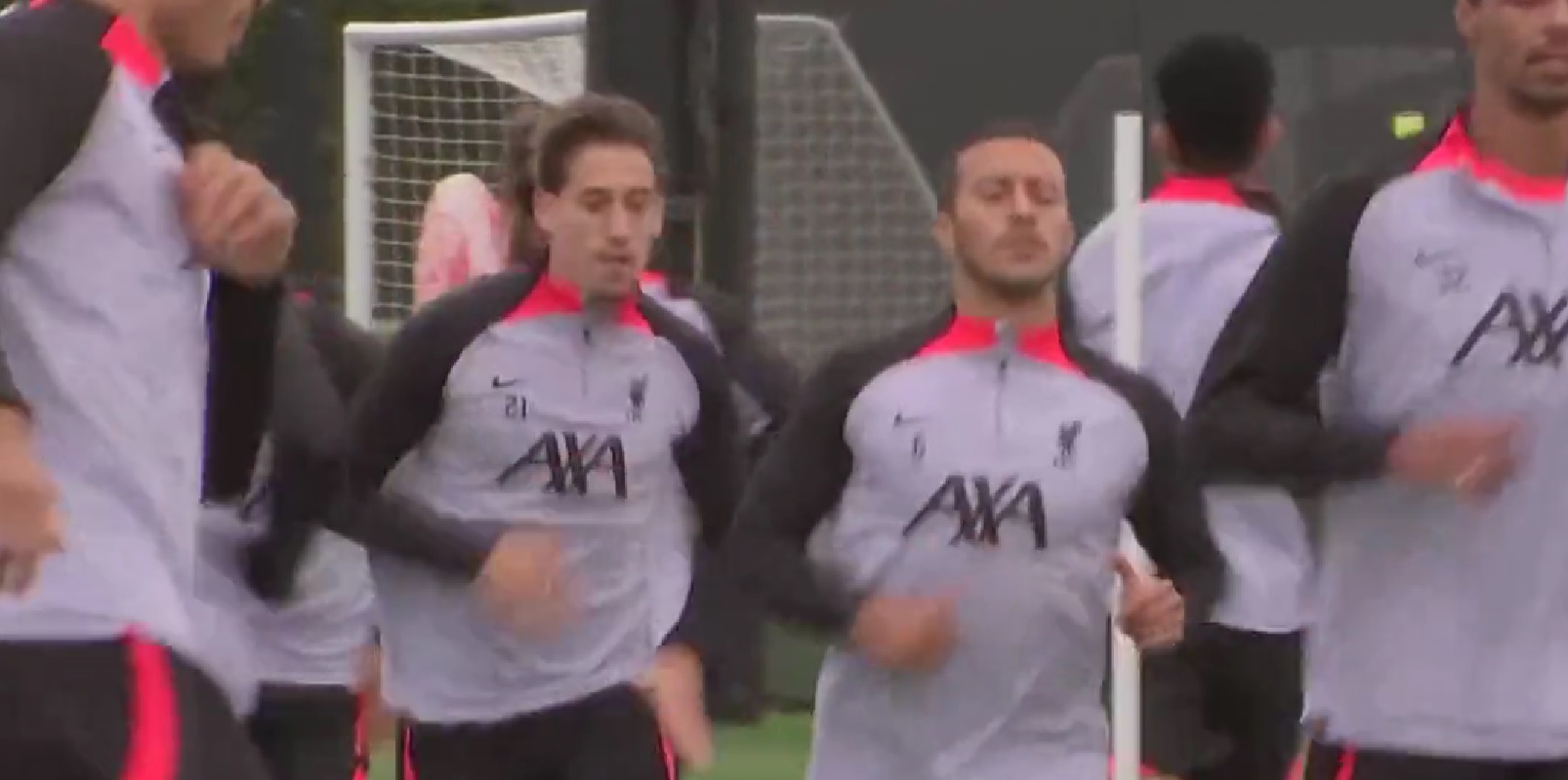 (Video) Fresh Liverpool training footage shows huge double selection boost ahead of UCL tie