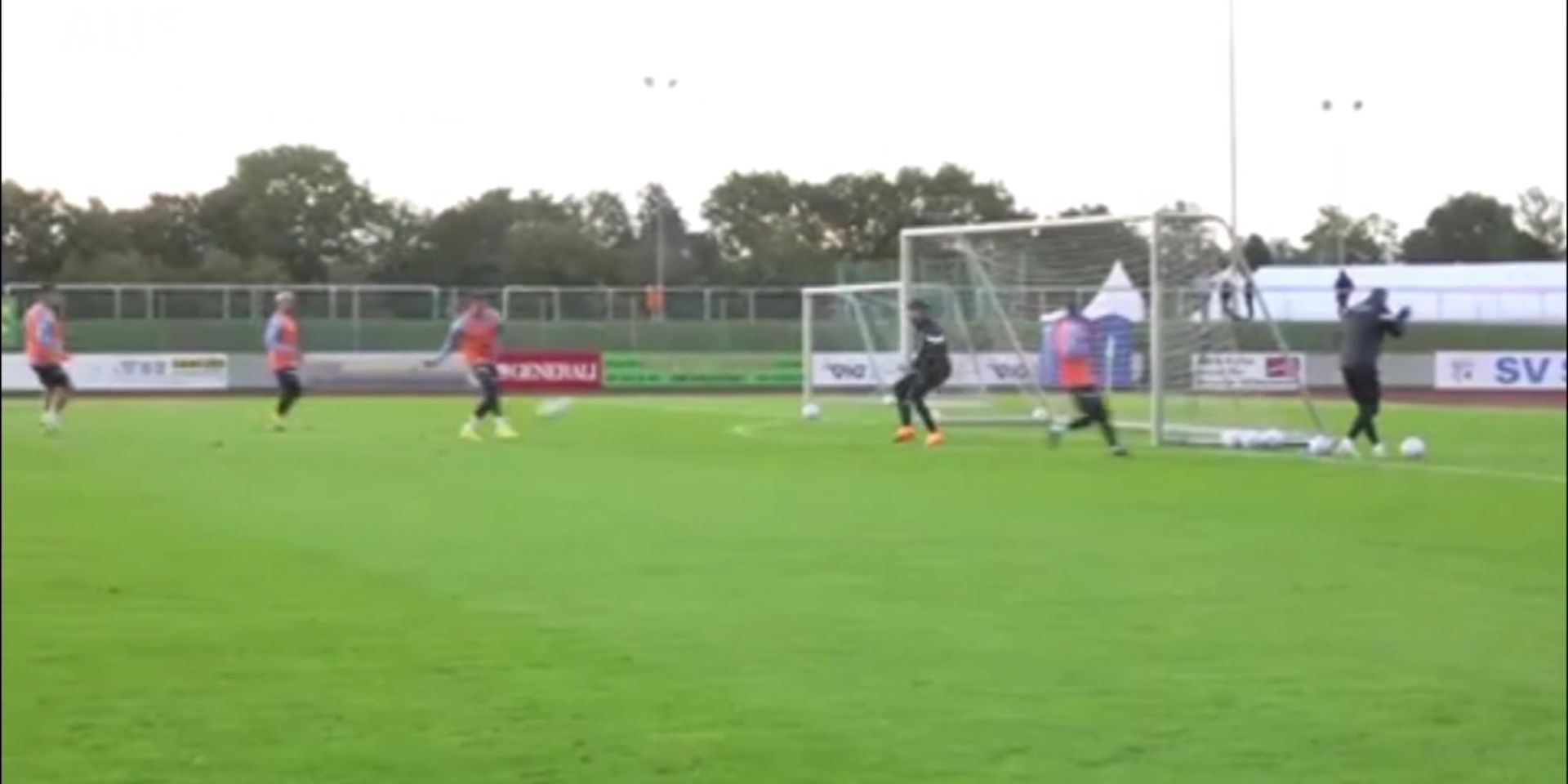 (Video) Nunez scores for Uruguay during training ground session