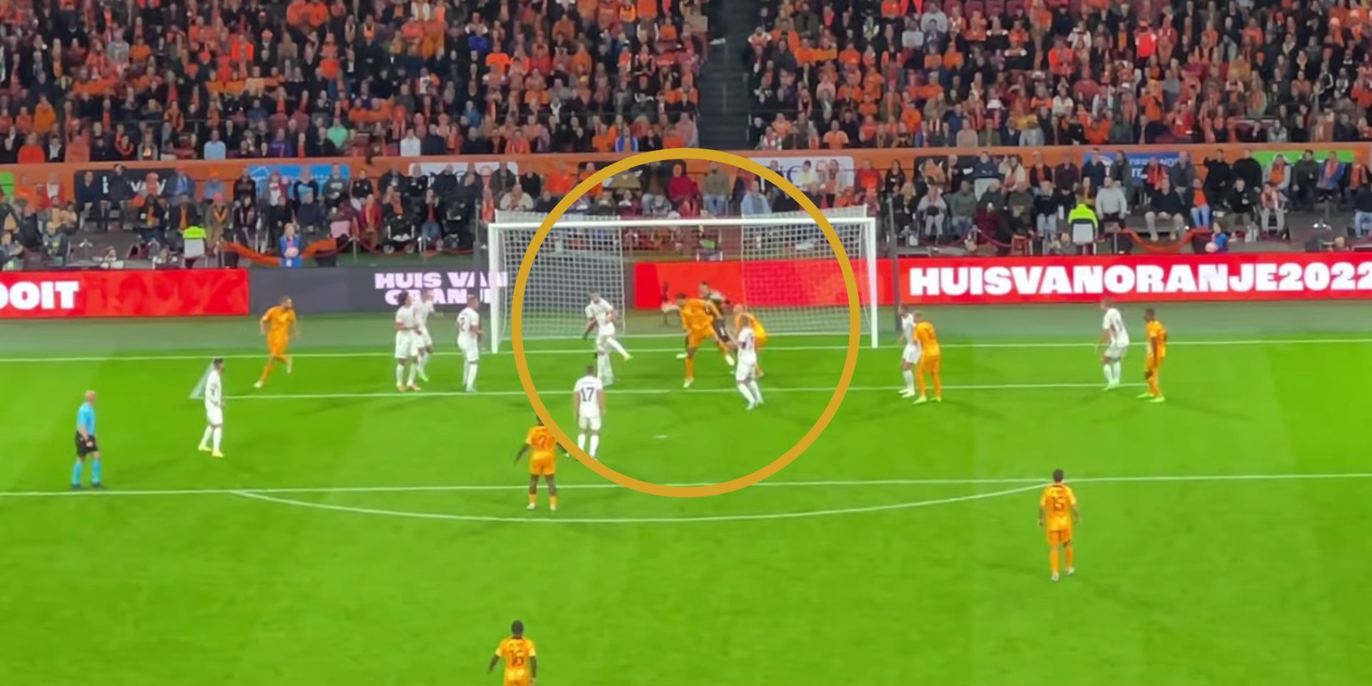(Video) View from the stands as van Dijk gives Holland Nations League victory