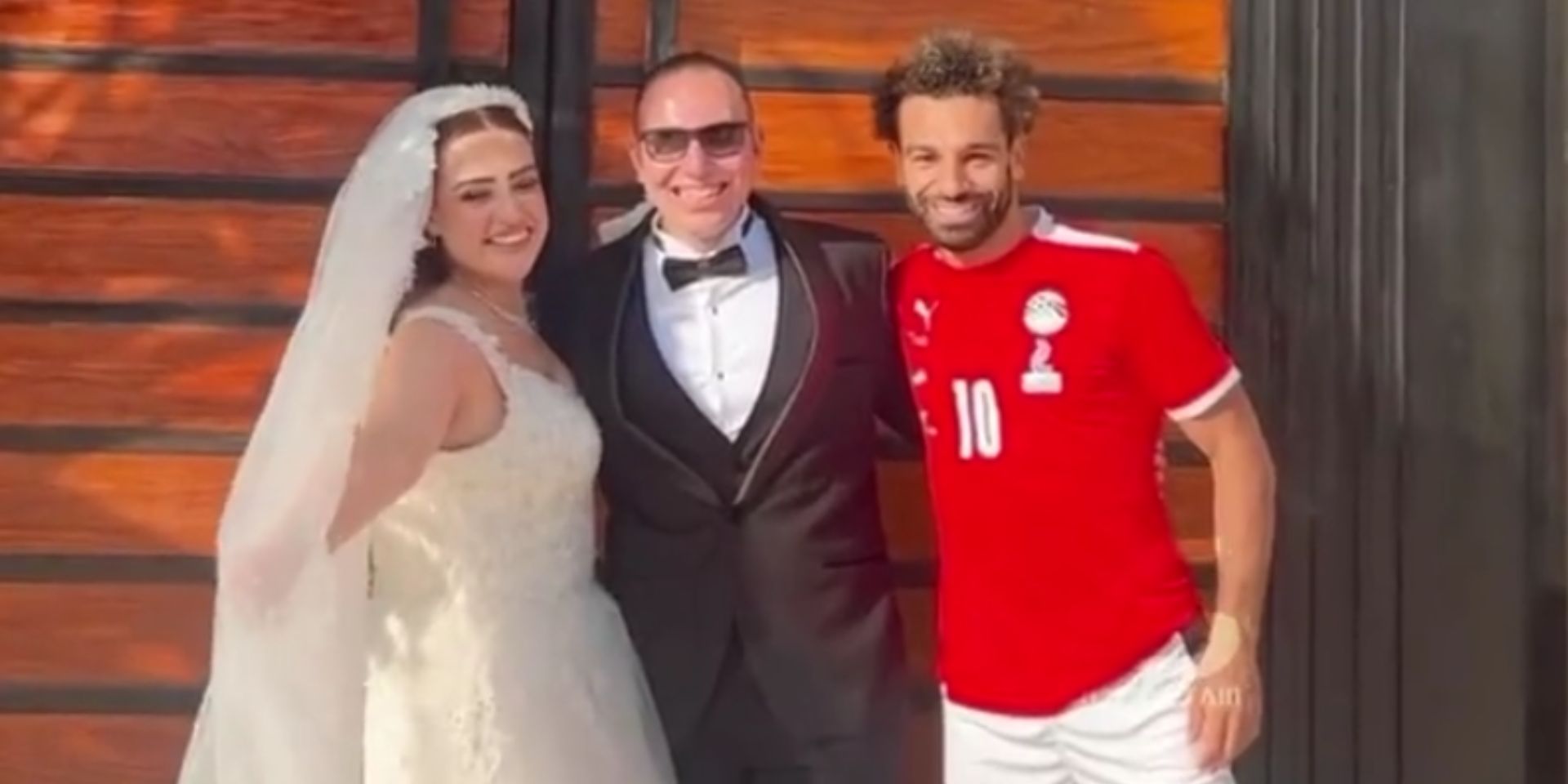 (Video) Mo Salah unexpectedly gatecrashes couple’s wedding in Egypt