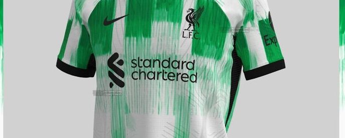 Liverpool's 2023/24 away kit predicted based on leaked training