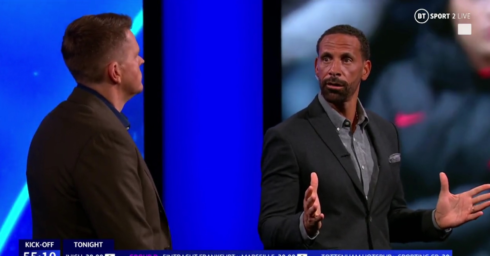 (Video) ‘You can’t say that’ – Ferdinand spots worrying Liverpool change