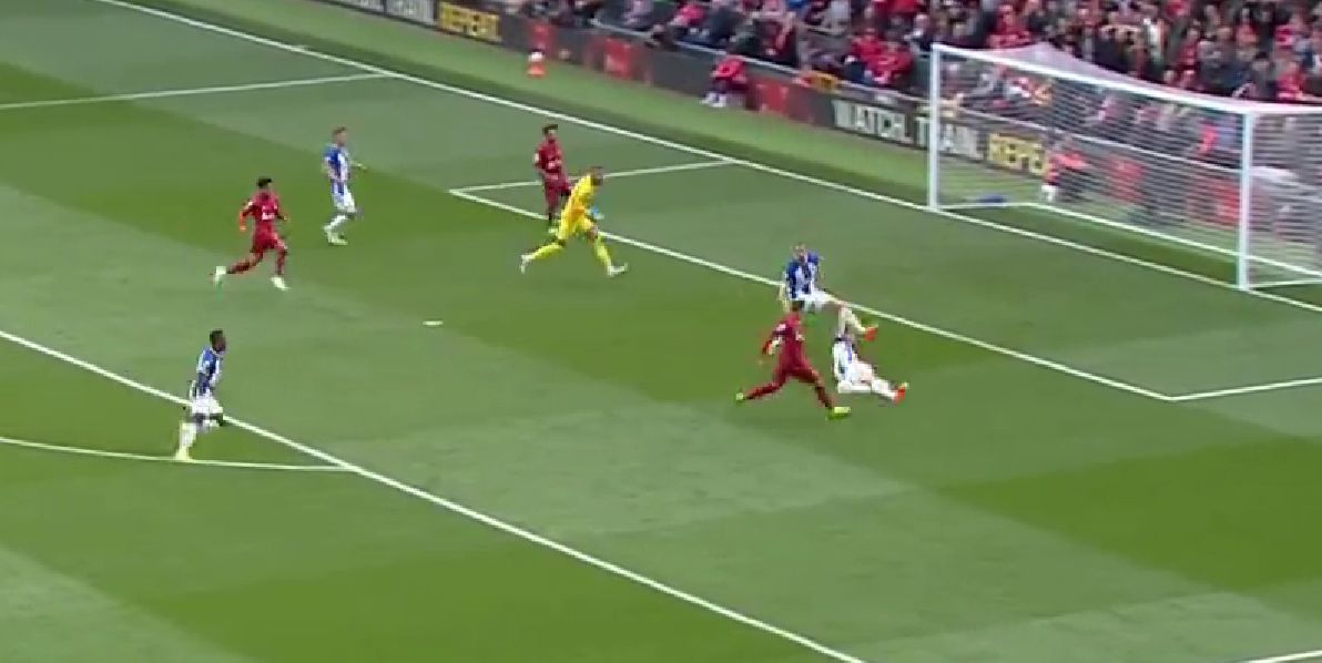 (Video) VAR overturns Firmino offside goal verdict to hand Liverpool first-half lifeline