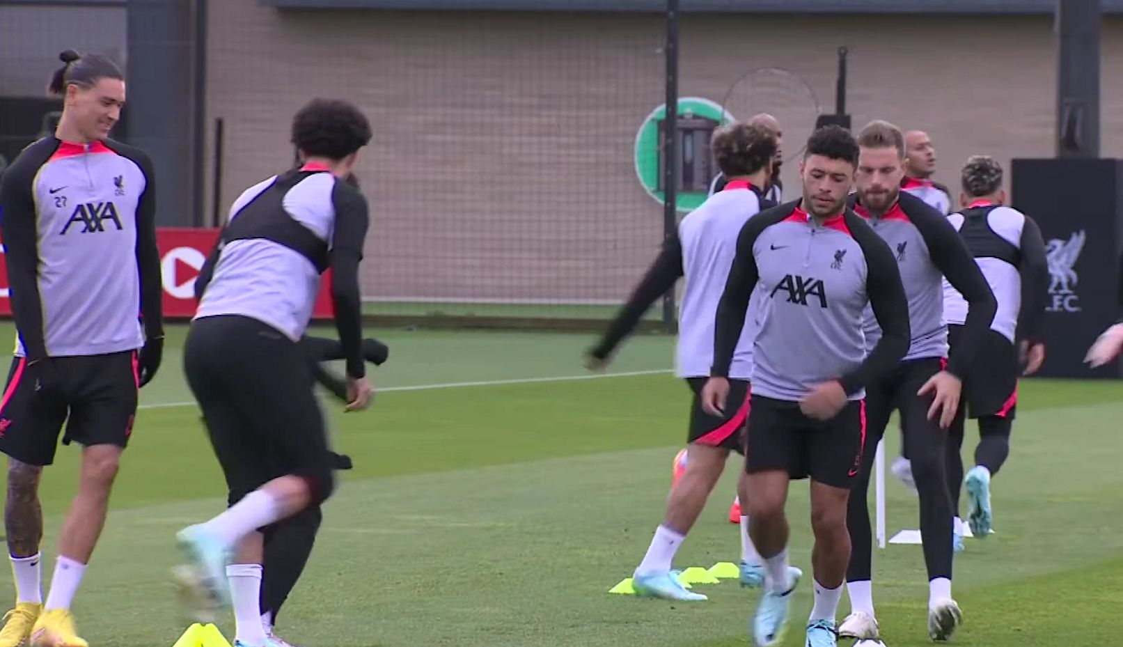 (Video) £35m Liverpool star returns to team training after lengthy injury layoff