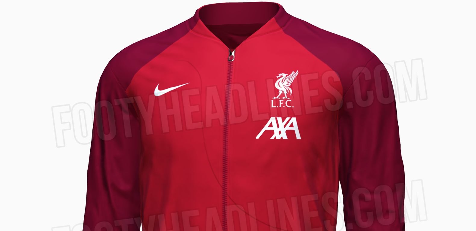 (Image) Liverpool’s 2023/24 training jacket leaked – hints at colours for next home shirt